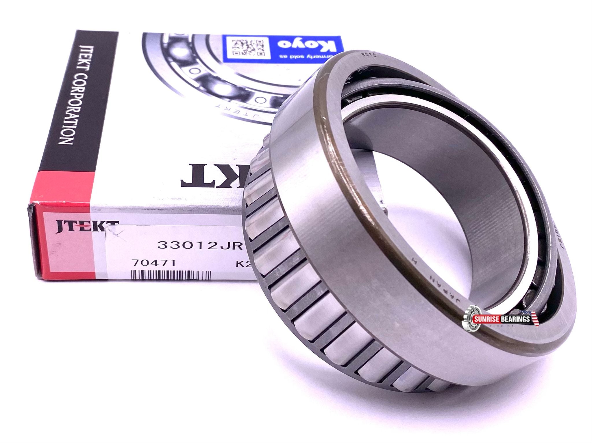 KOYO Japan 33012 JR Tapered Roller Bearing Cone and Race 60x95x27
