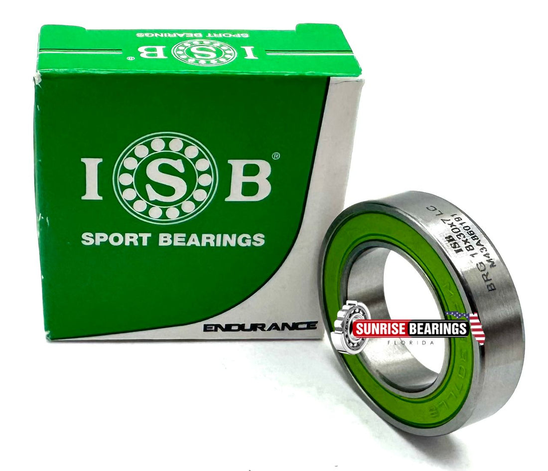 ISB Endurance MR18307 Steering Ball Bearing Rubber Sealed 18307 2RS 18x30x7 mm