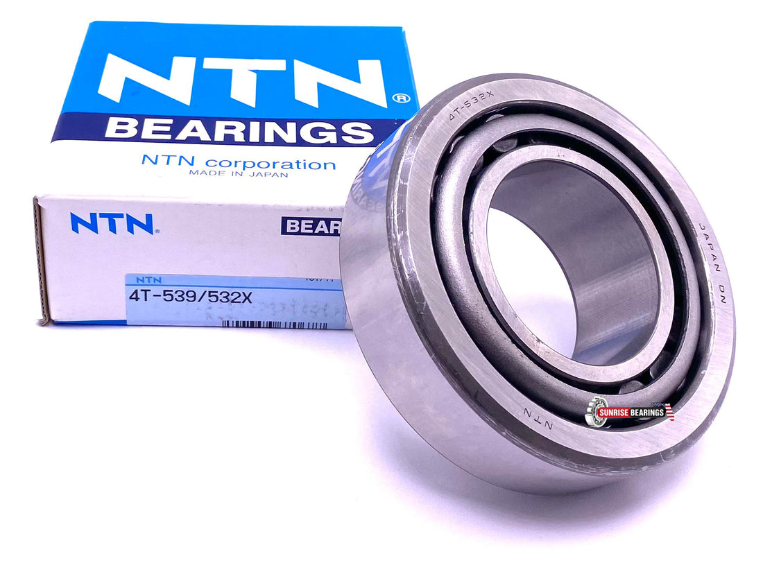NTN Japan 539/532 X  Tapered Roller Bearing Cup and Cone 53.98x107.95x36.51 mm