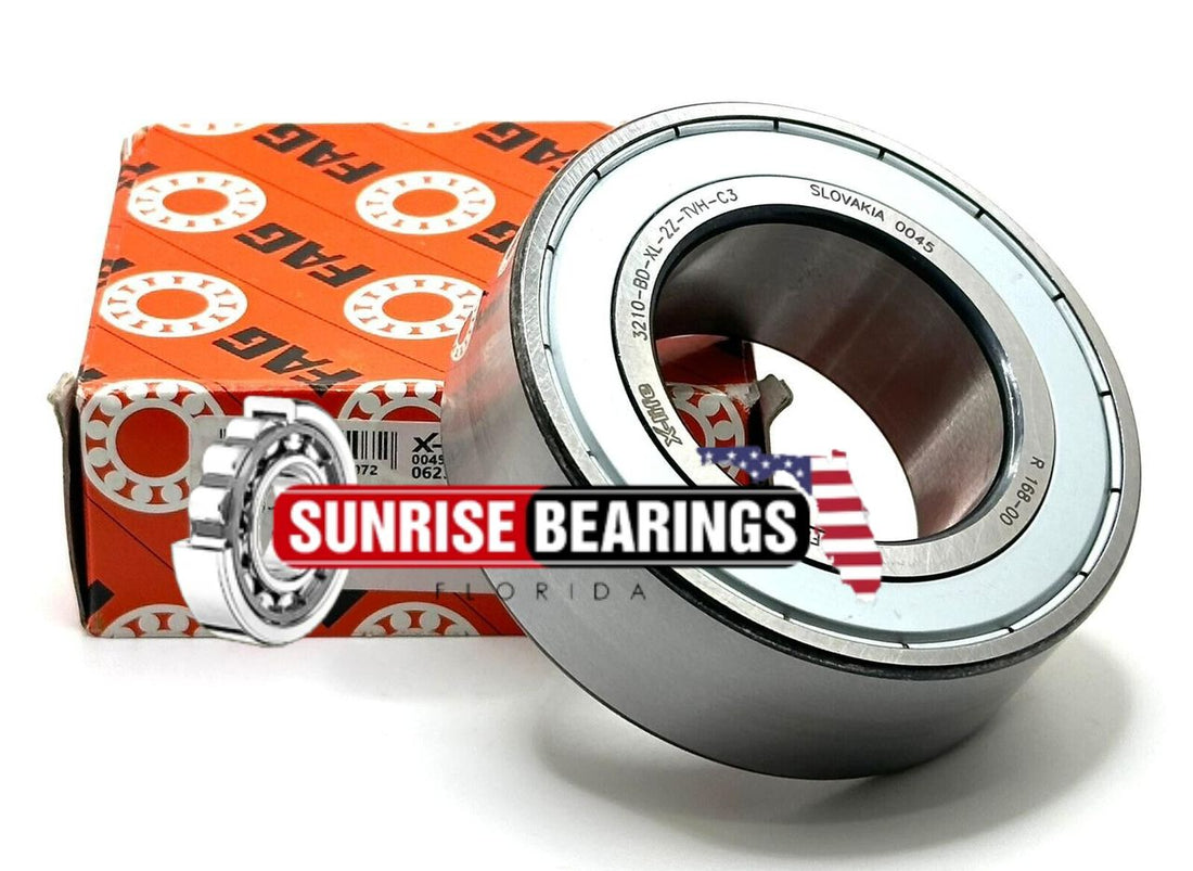 FAG  3210 Bd Xl Zz C3 Angular Contact Ball Bearing 50X90X30,2 Mm 5210-Zz