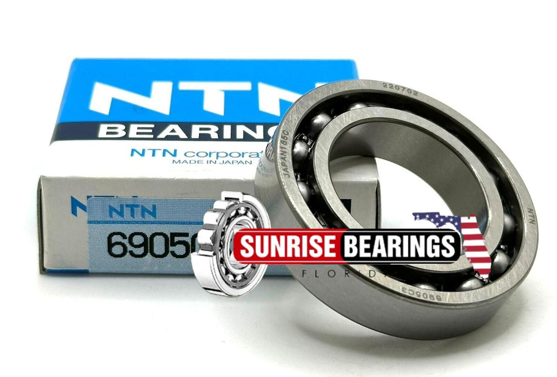 NTN JAPAN 6905 DEEP GROOVE BALL BEARING, OPEN, NO SEALS 25x42x9 mm 61905