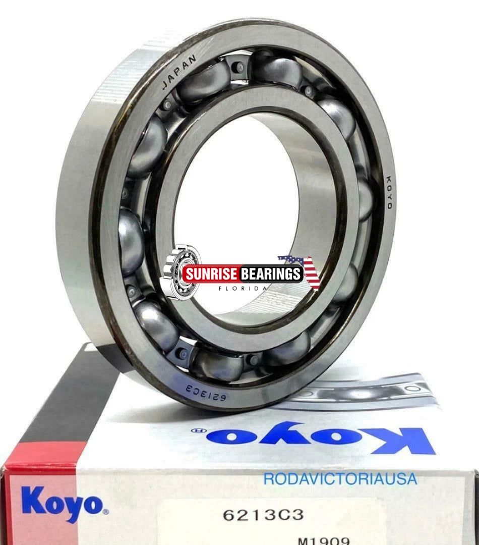 KOYO Japan 6213 Deep Groove Ball Bearing, OPEN Type, No Seals  65x120x23 mm