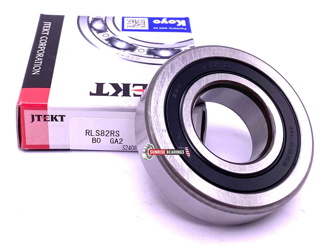 KOYO RLS8 2RS LJ1 Deep Groove Ball Bearing Rubber Sealed 1"x2 1/4"x 5/8"