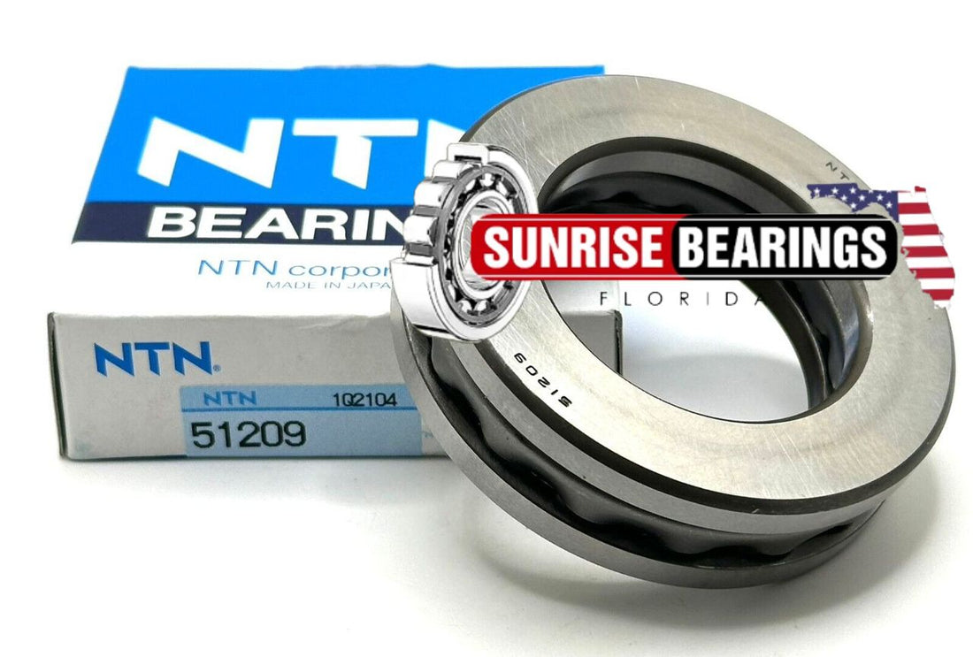 NTN JAPAN 51209 THRUST BALL BEARING SINGLE DIRECTION 45x73x20 mm