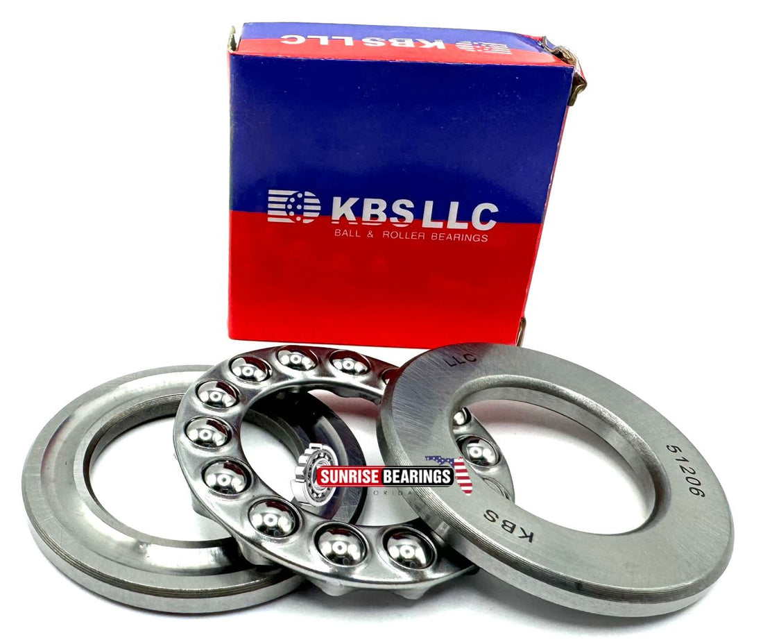 KBS 51206 THRUST BALL BEARING 30x52x16 mm