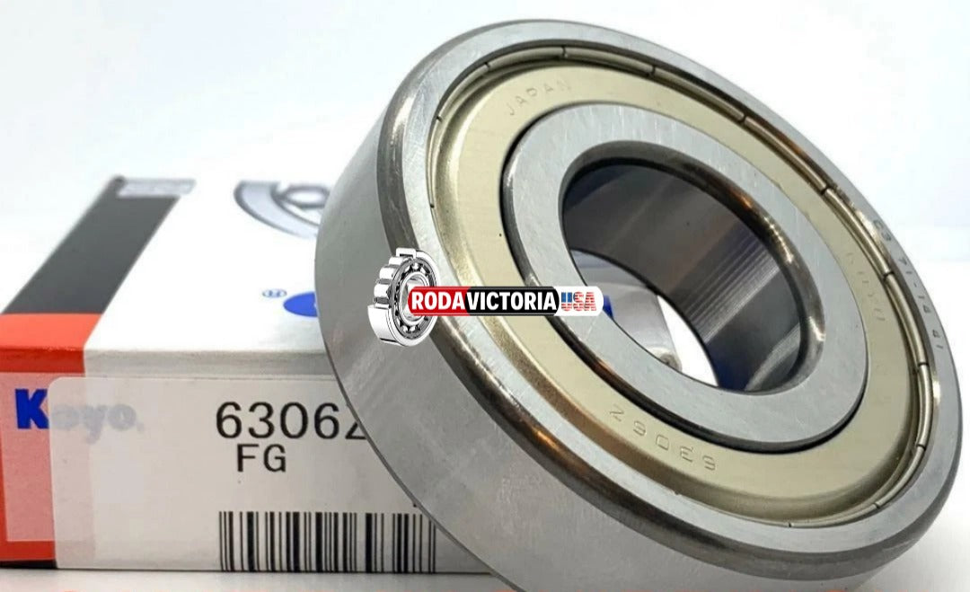 KOYO Japan 6306 ZZ C3 Deep Groove Ball Bearing, Metal Shielded 30x72x19 mm