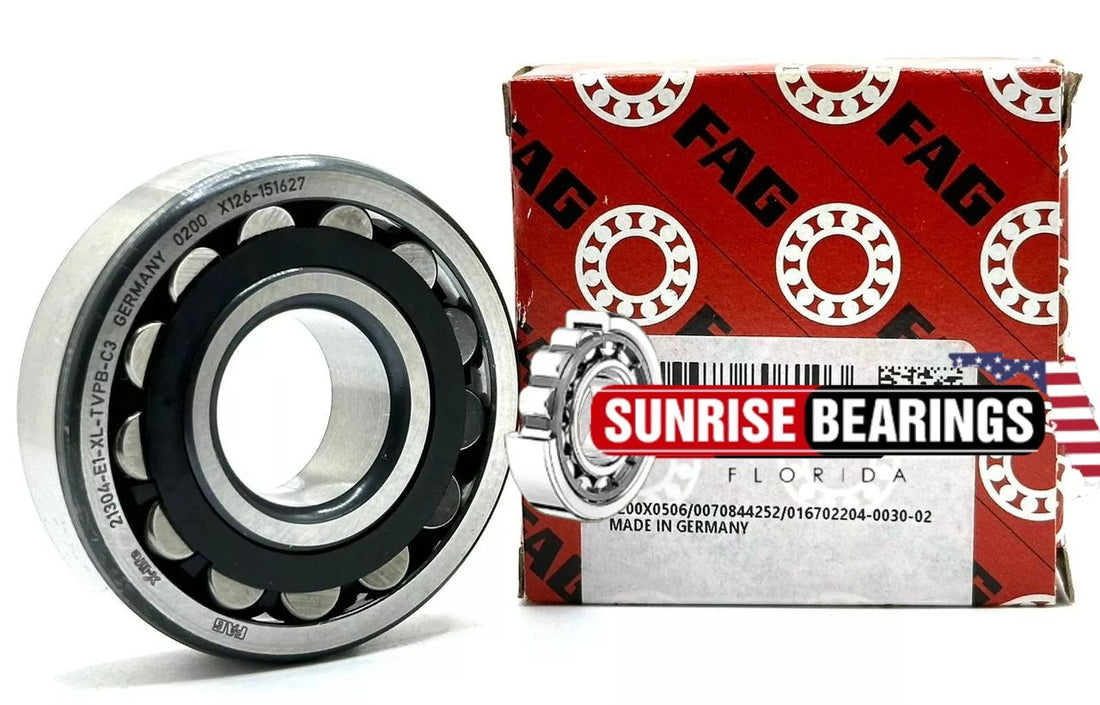 FAG 21304 E1 XL TVPB C3 SPHERICAL ROLLER BEARING 20x52x15 mm