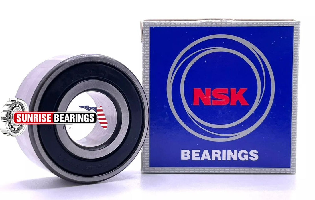 NSK GERMANY  3202 B-2RSRTNG C3 ANGULAR CONTACT BALL BEARING 15x35x15.9 mm