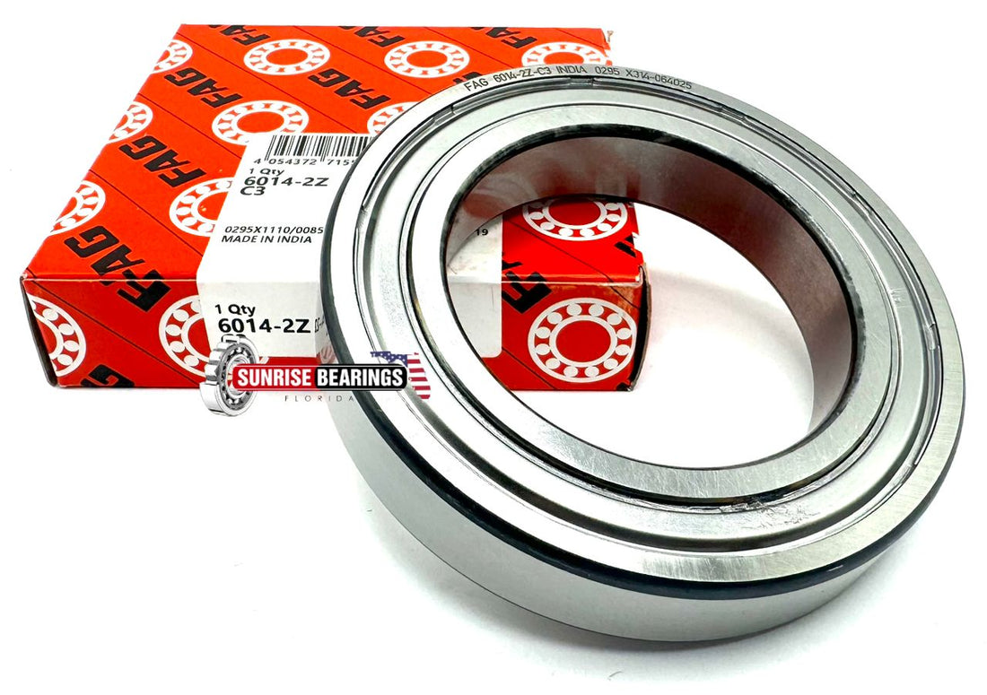 FAG - Deep groove ball bearings 6014 -2Z-C3