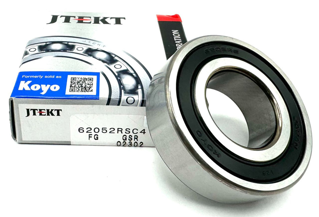 KOYO Japan 6205 2Rs C4 Deep Groove Ball Bearing, Rubber Sealed 25X52X15 mm