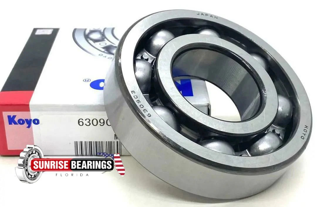 KOYO Japan 6309  Deep Groove Ball Bearing, Open Type, No Seals 45x100x25 mm