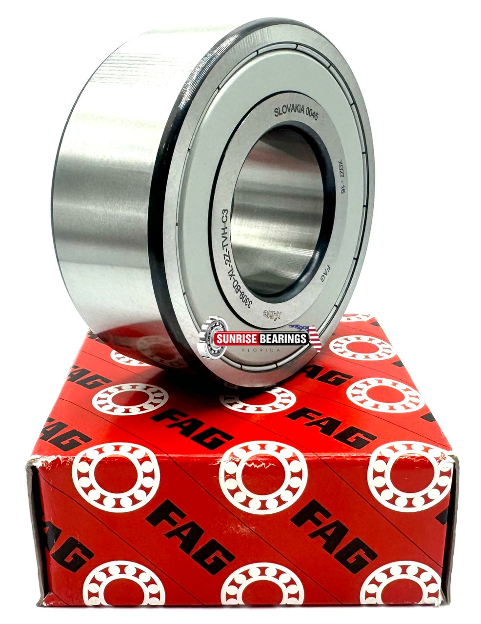 FAG - Angular contact ball bearings 3309 -BD-XL-2Z-TVH-C3