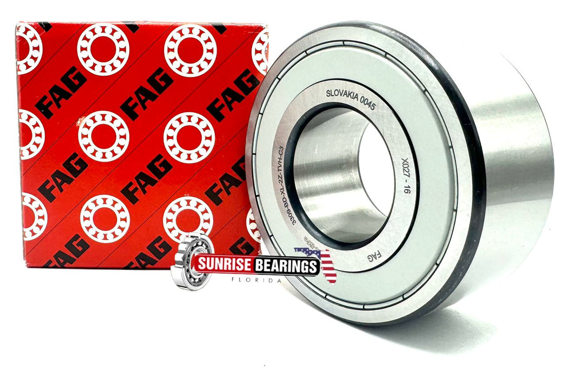 FAG - Angular contact ball bearings 3309 -BD-XL-2Z-TVH-C3