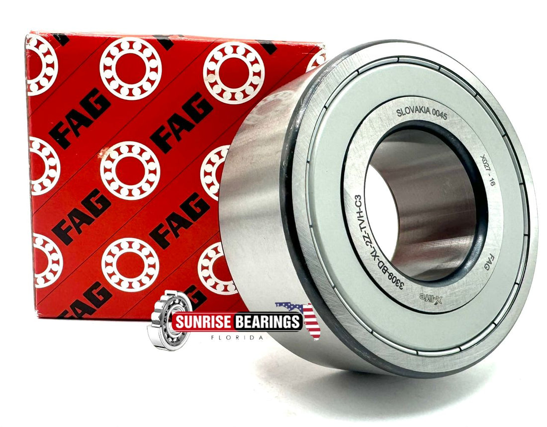 FAG - Angular contact ball bearings 3309 -BD-XL-2Z-TVH-C3