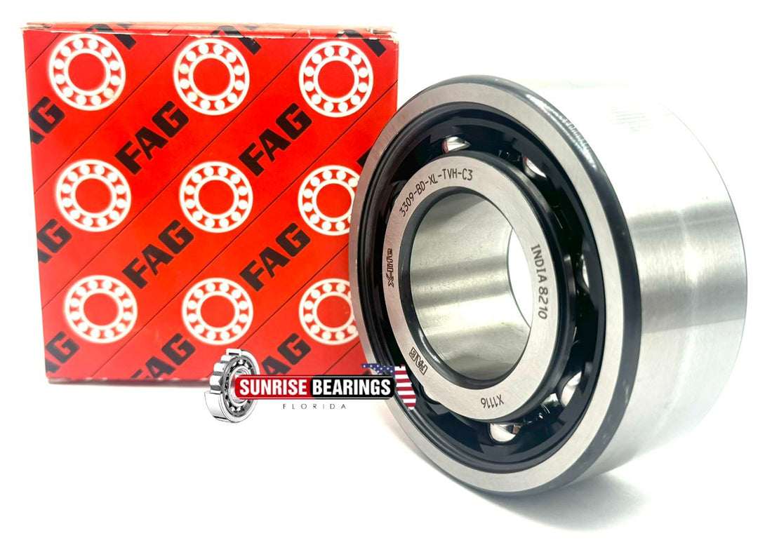FAG 3309 BD XL TVH C3 ANGULAR CONTACT BALL BEARING 45x100x39.7 mm