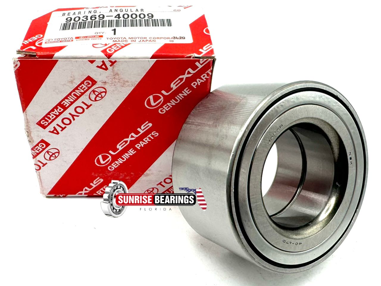 京セラ　Treva feelH“ NSK JAPAN 40-17D WHEEL BEARING for TOYOTA 90369-40009 40x75x39 mm