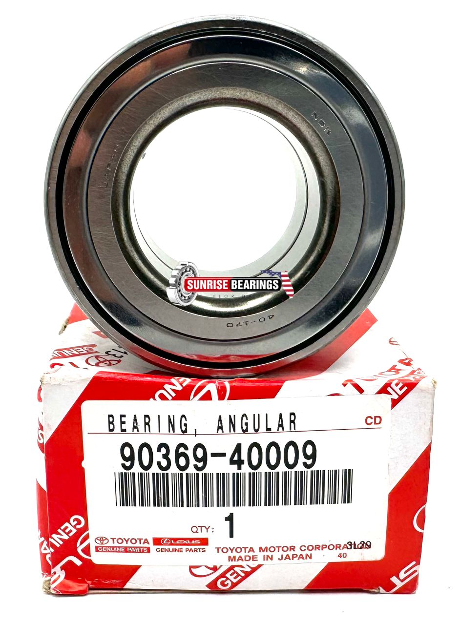 NSK JAPAN 40-17D WHEEL BEARING for TOYOTA 90369-40009 40x75x39 mm 510094