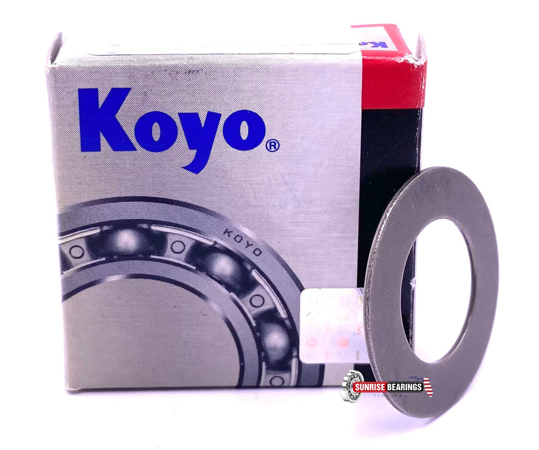 KOYO TRA1018 Thrust Roller Bearing Washer, TR Type, Open 5/8" x 1 1/8" x 1/32"