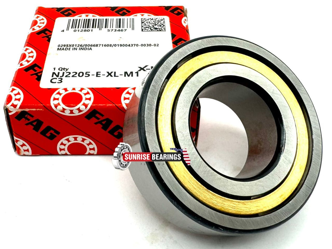 FAG  Nj2205 E Xl M1 Cylindrical Roller Bearing 25X52X18 mm