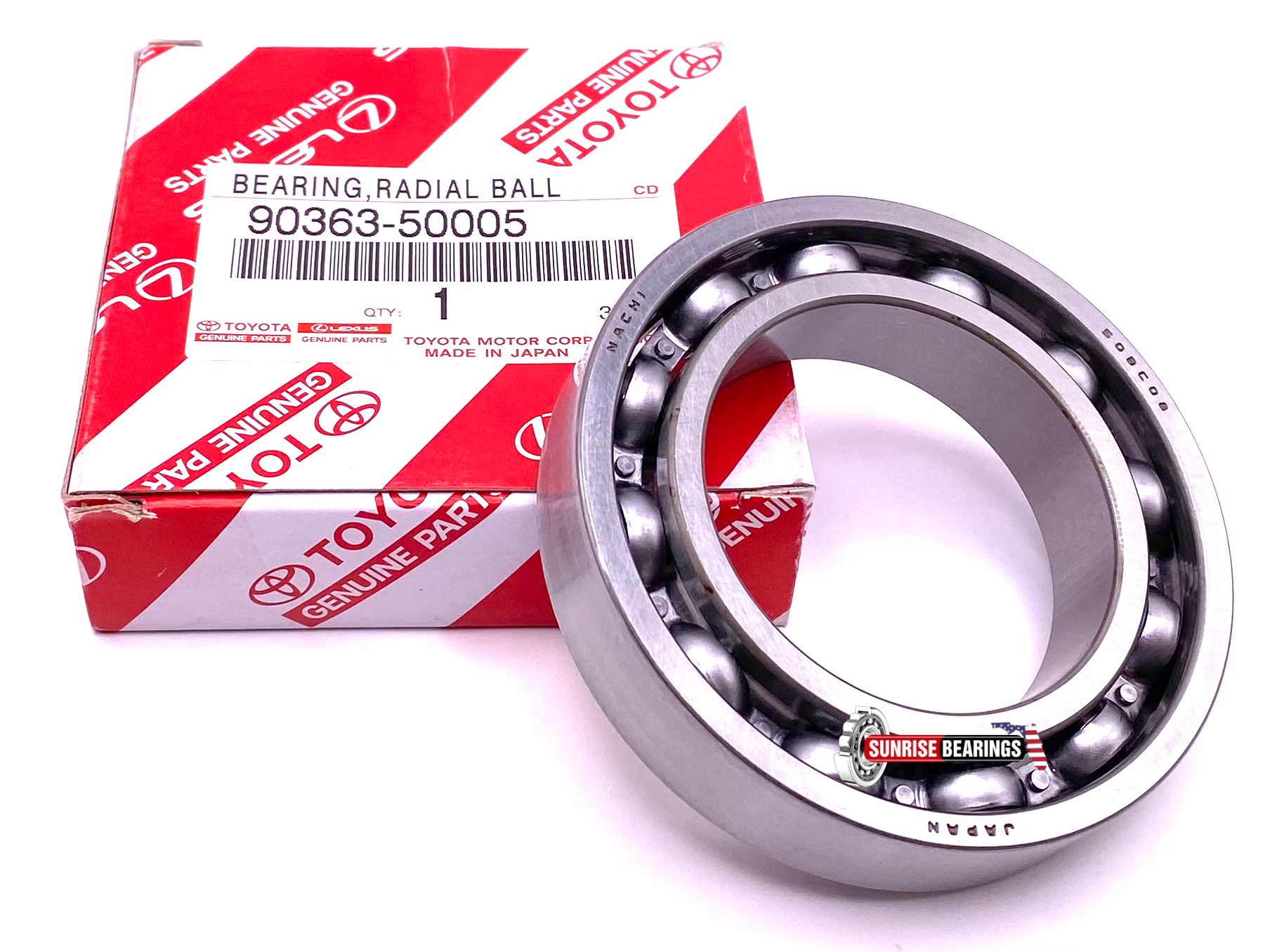 Nachi 50BC08 C3 Tranfer Output Ball Bearing for TOYOTA 90363-50005