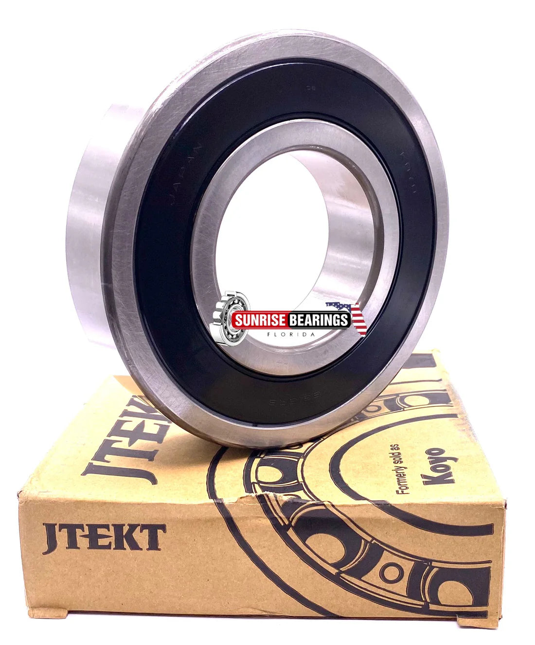KOYO Japan 6317 2RS C3 Deep Groove Ball Bearing, Rubber Sealed 85x180x41 mm