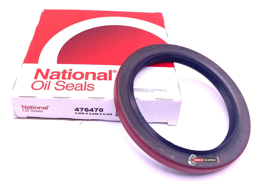 National 476470 Wheel Seal Oil Seals 3.250" x 4.254" x 0.375"