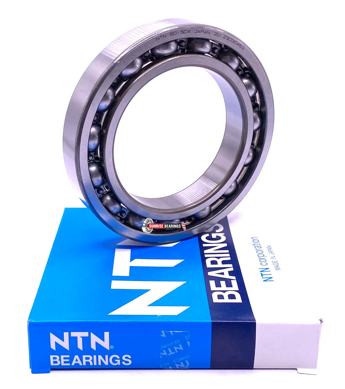 NTN 6015 C4 Deep Groove Ball Bearing, Open Type, No Seals 75x115x20 mm
