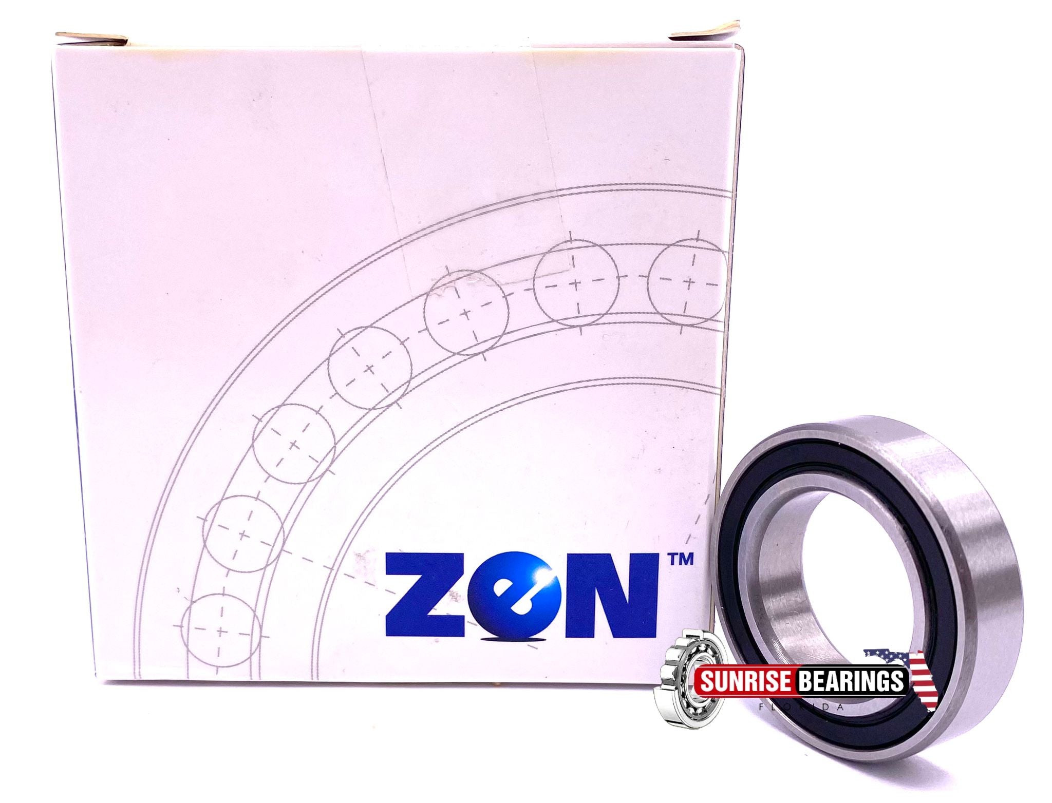 ZEN MR22379 Sealed Cartridge Bearing for Bicycles MR 22379 LLB
