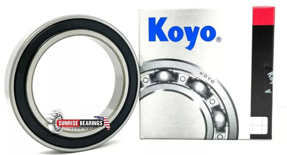 KOYO Japan 6918 2RS Deep Groove Ball Bearing, Rubber Sealed 90x125x18 mm