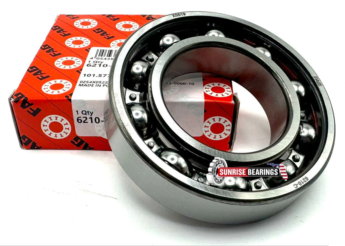 FAG - Deep groove ball bearings 6210 -C (open)