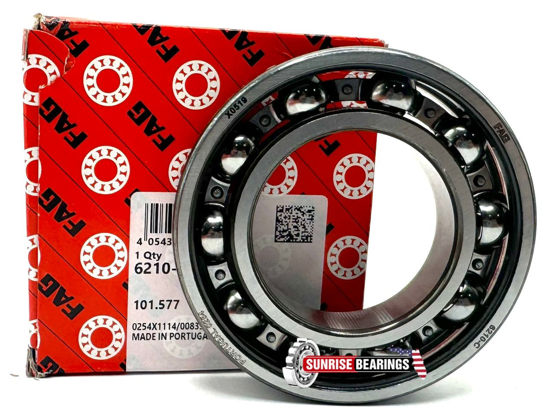 FAG - Deep groove ball bearings 6210 -C (open)