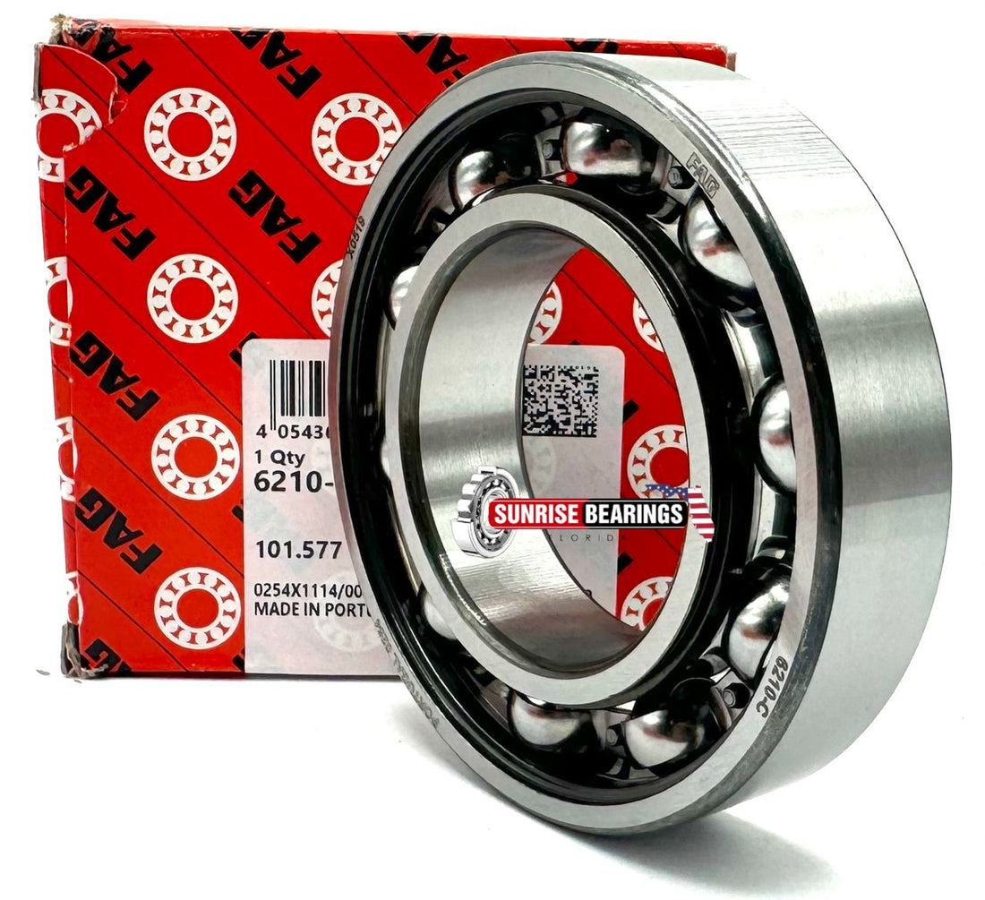 FAG - Deep groove ball bearings 6210 -C (open)