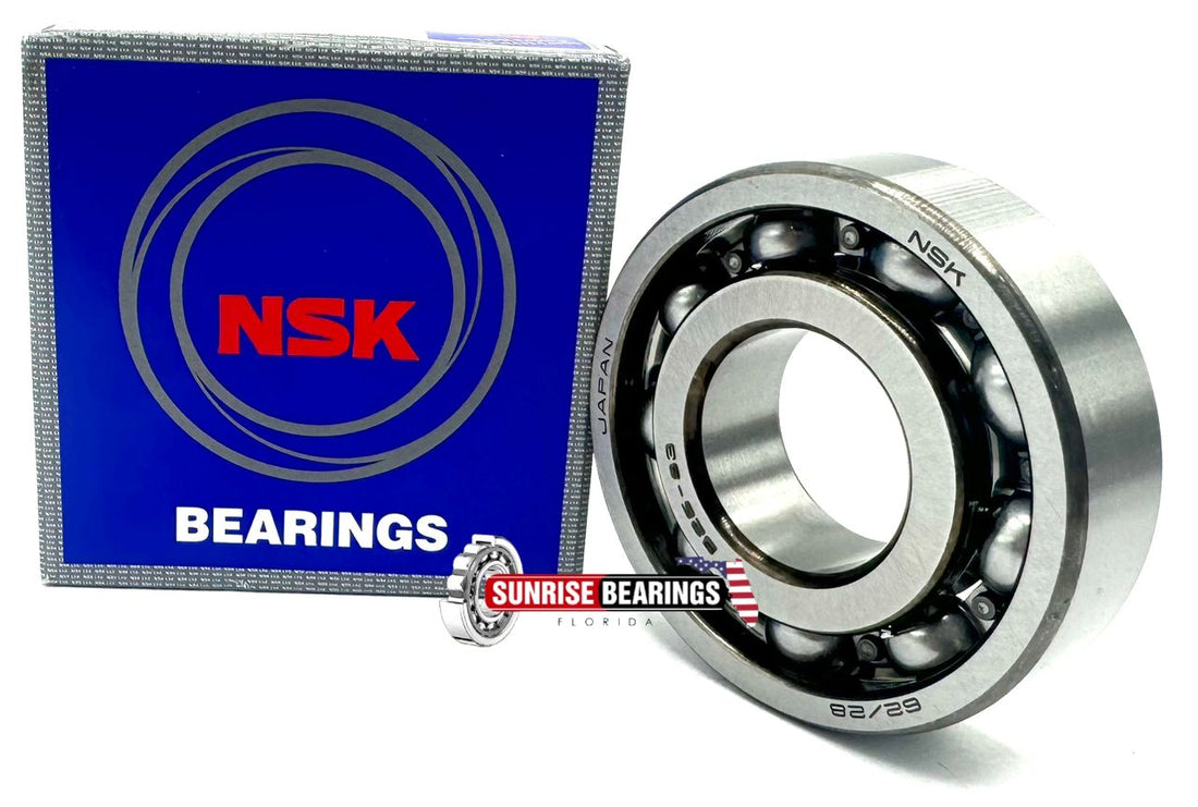 NSK JAPAN B25-83 C3 CRANKSHAFT BEARING 25x58x16 mm