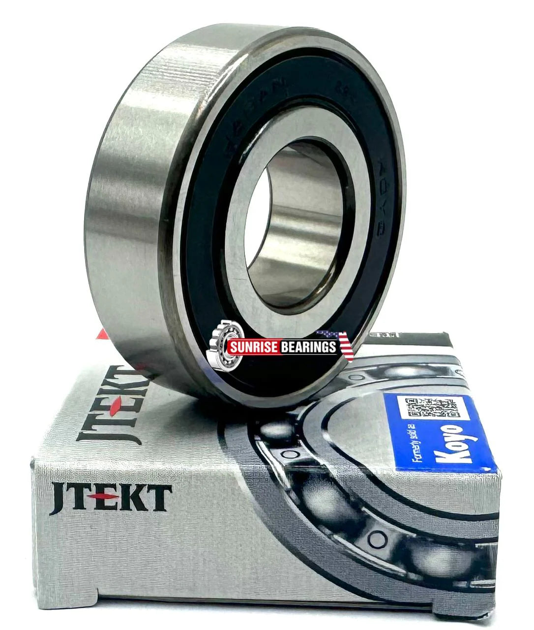KOYO Japan 6203 2RS C3 Deep Groove Ball Bearing, Rubber Sealed 17x40x12 mm