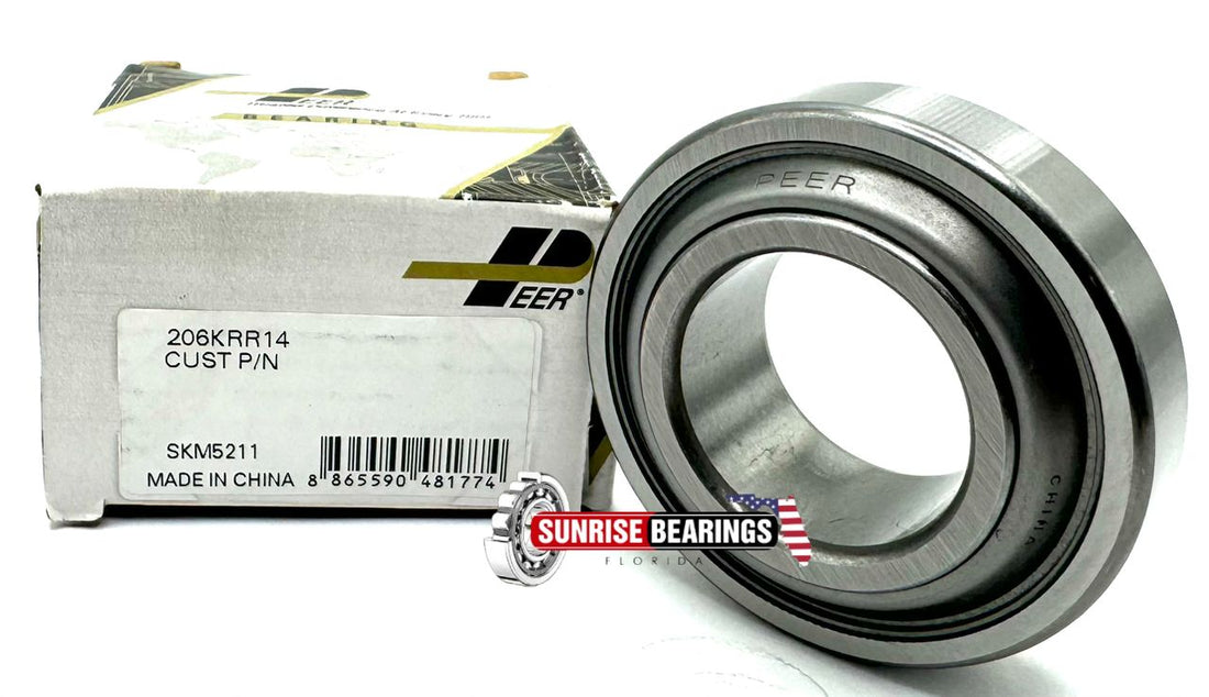 PEER 206KRR 14 BEARING FOR HOUSING 31.77x62x24 mm