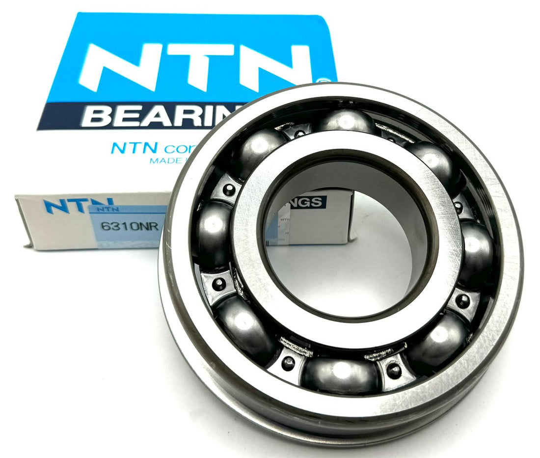 NTN JAPAN 6310 NR BALL BEARING, OPEN TYPE, NO SEALS + SNAP RING 50x110x27 mm