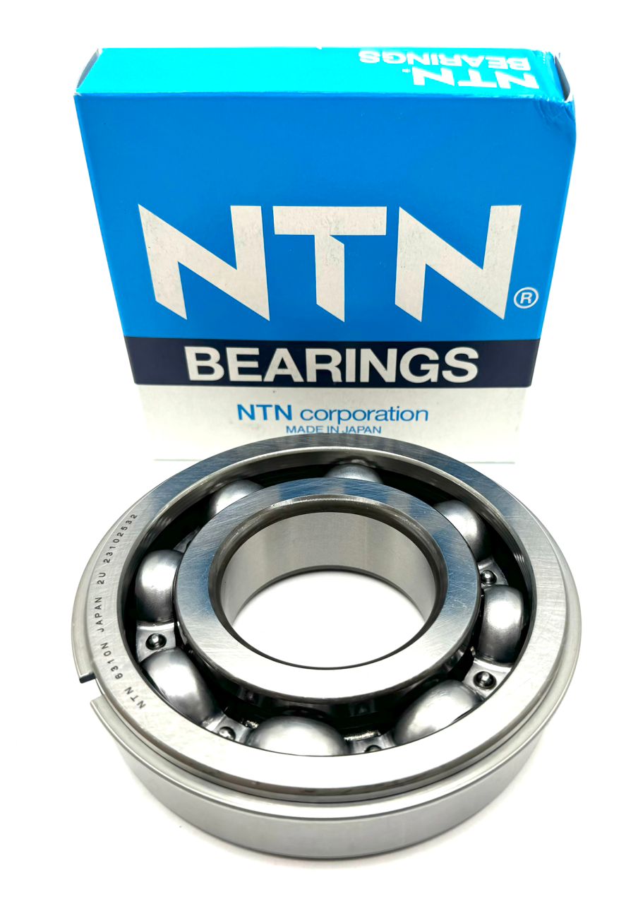 NTN JAPAN 6310 NR BALL BEARING, OPEN TYPE, NO SEALS + SNAP RING 50x110x27 mm