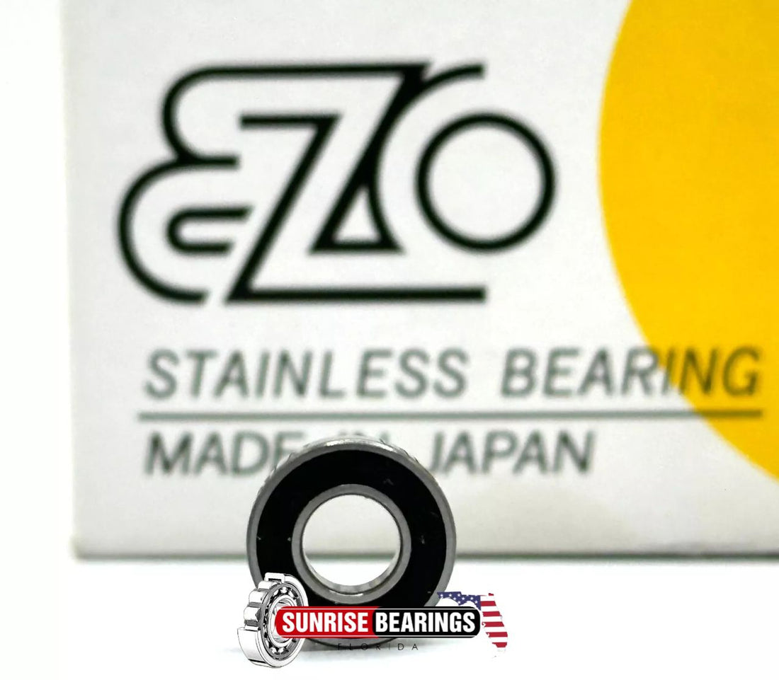 EZO JAPAN 699 2RS DEEP GROOVE BALL BEARING, RUBBER SEALED 9x20x6 mm