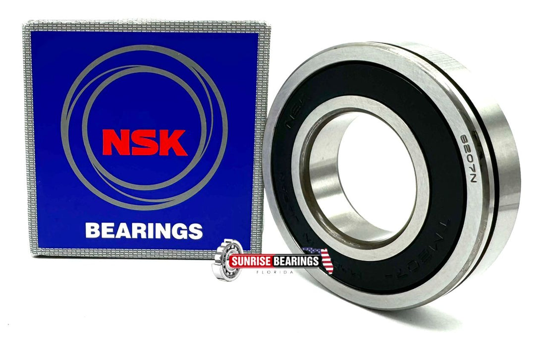 Nsk Tm207 N C3 Ball Bearing, Open Type, No Seals + Snap Ring 6207 N 35X72X17 mm