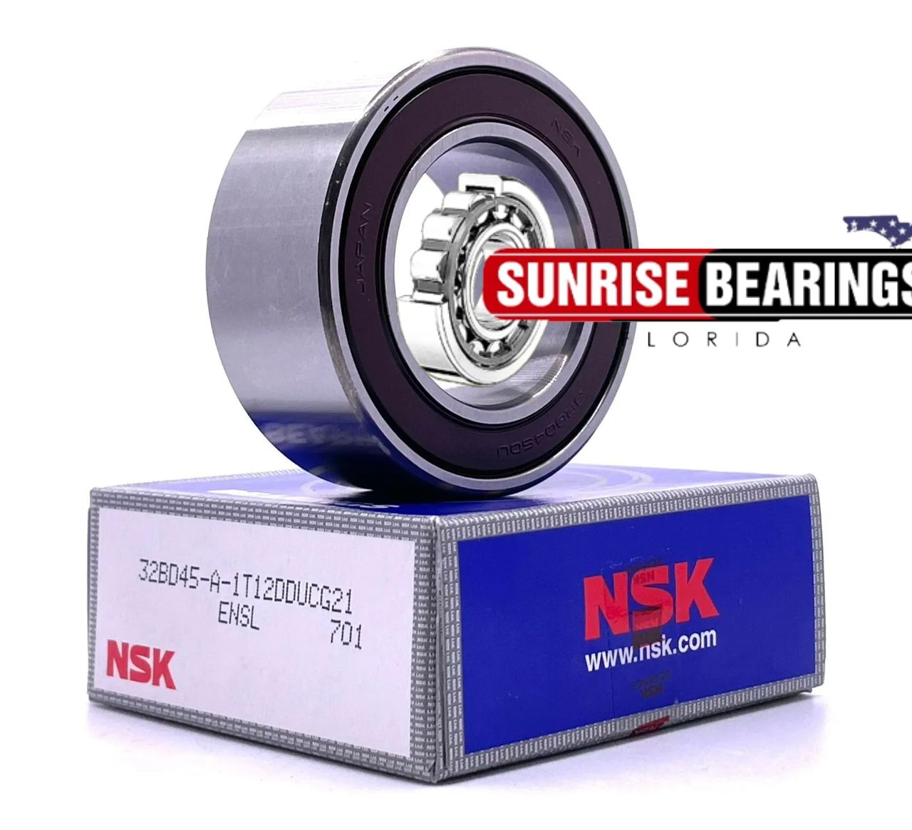 NSK Japan 32Bd45 Ac Compressor Pulley Bearing 32X55X23 mm