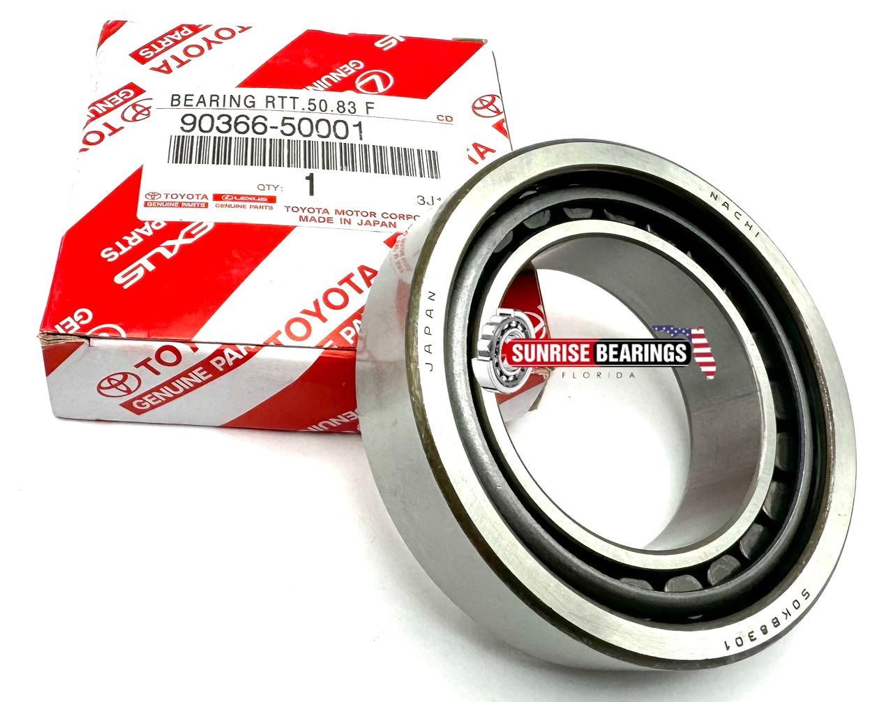 NACHI Japan 50Kb8301 Differential Bearing For Toyota 90366-50001