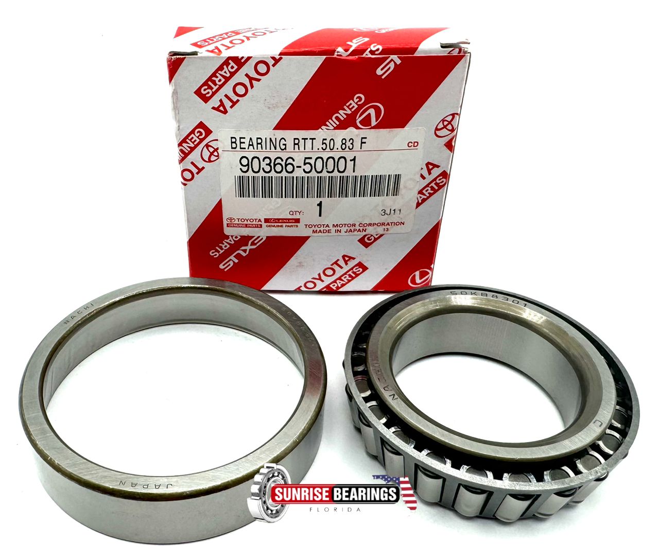 NACHI Japan 50Kb8301 Differential Bearing For Toyota 90366-50001