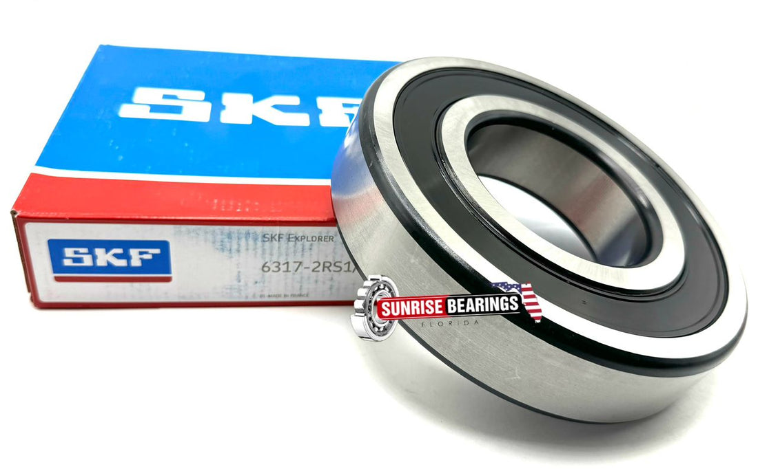 SKF - Deep groove ball bearings 6317 -2RS1/C3