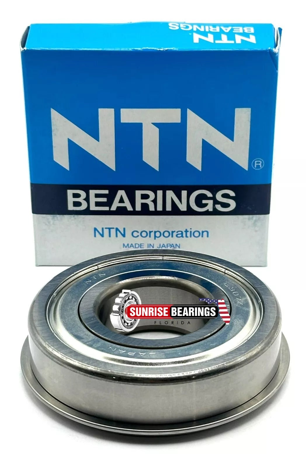 NTN 6307 ZNR C3 BALL BEARING, METAL SHIELDED ONE SIDE + SNAP RING 35x80x21 mm