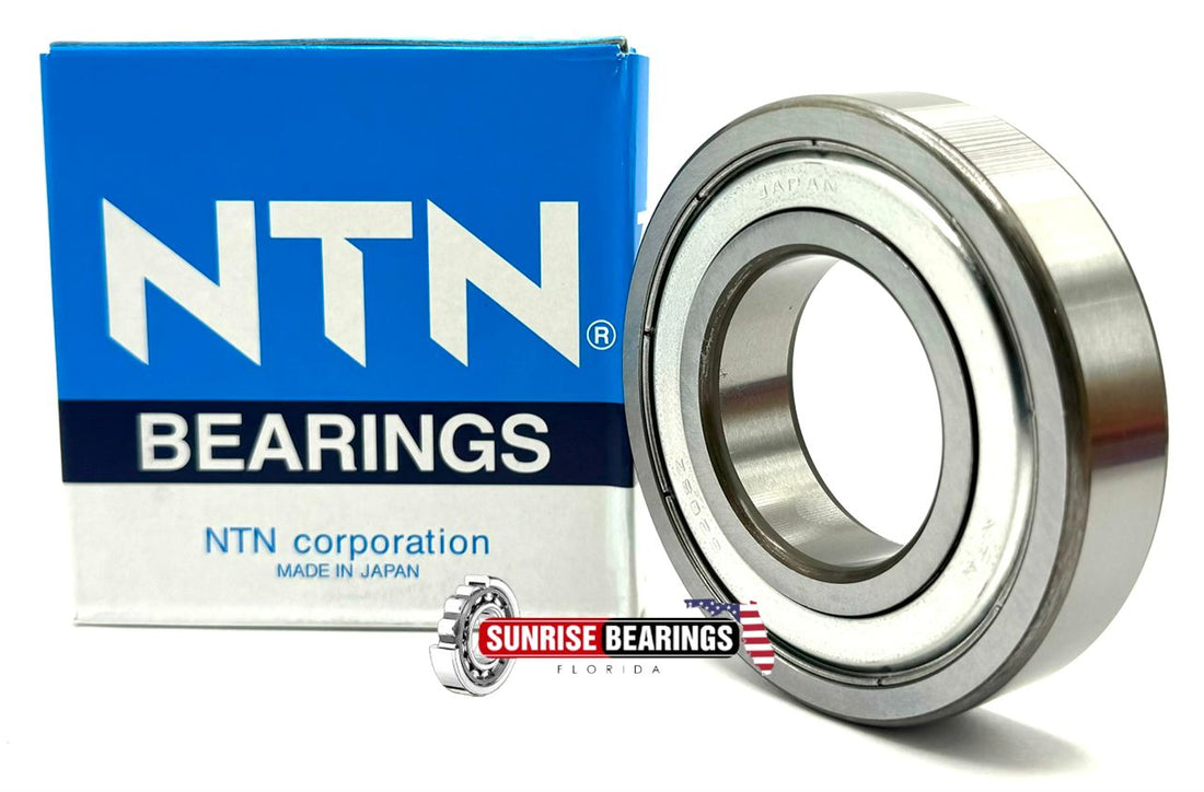 NTN 6208 ZZ C4 DEEP GROOVE BALL BEARING, METAL SHIELDED 40x80x18 mm