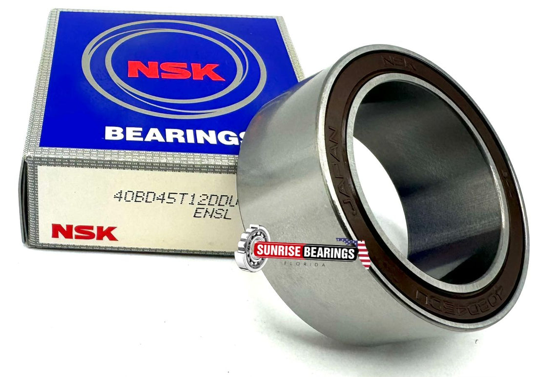 NSK Japan 40Bd45 T12Ddu A/C Compressor Bearing 40Bg05S2G-2Dl Df0885 40X57X24 Mm