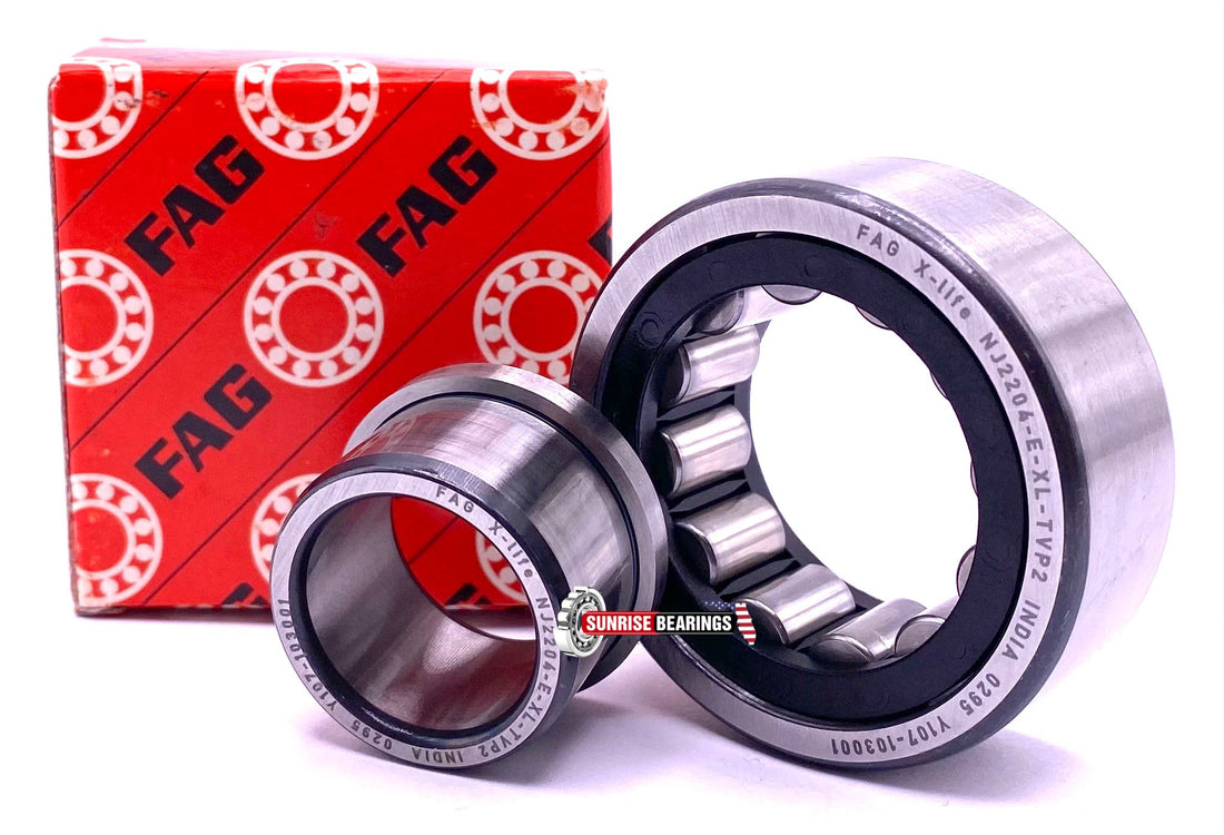 FAG NJ2204 E XL TVP2 C3 Cylindrical Roller Bearing 20x47x18 mm