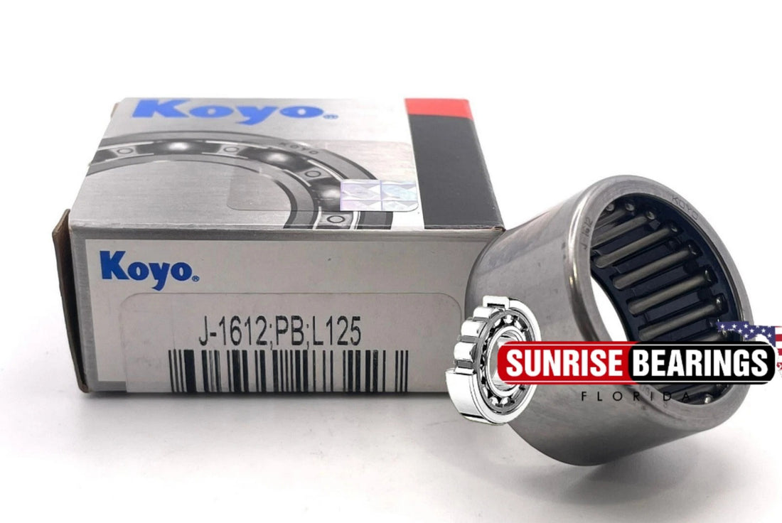 KOYO USA J1612 DCL1612 Drawn Cup Needle Roller Bearing 1.000" x 1.250" x 0.750"