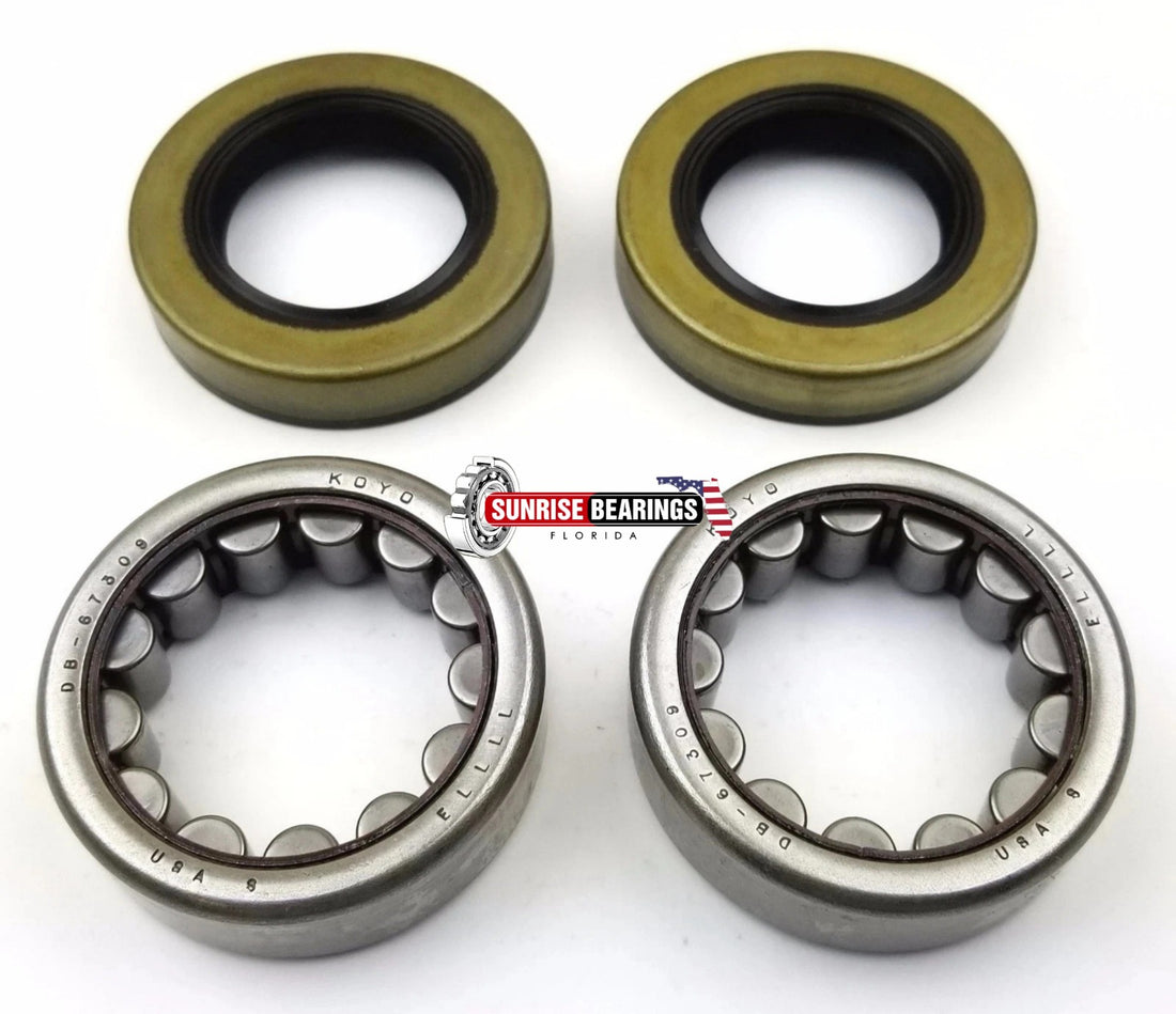 KOYO USA DB67309 5707 R1563 Axle Bearing Seal kit (2 sets) for Chevrolet 10 Bolt
