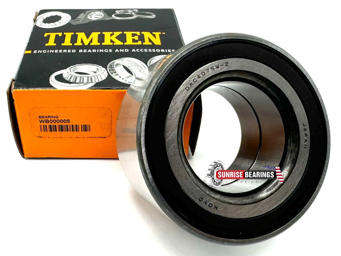 TIMKEN KOYO JAPAN WHEEL HUB BEARING 90363-40082 DAC4075W-3CS73 40x75x39 mm ABS